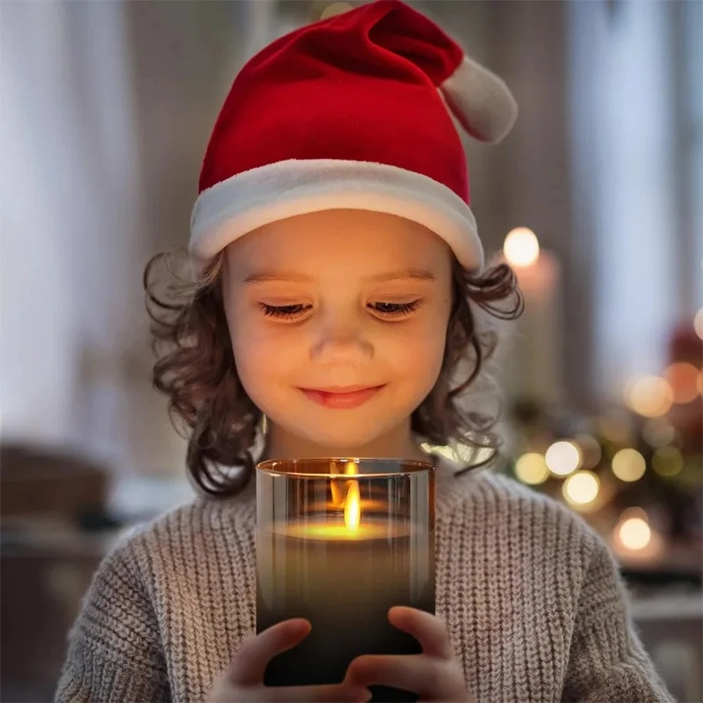 Flameless Candles with Remote | Realistic LED Flickering Candle Set