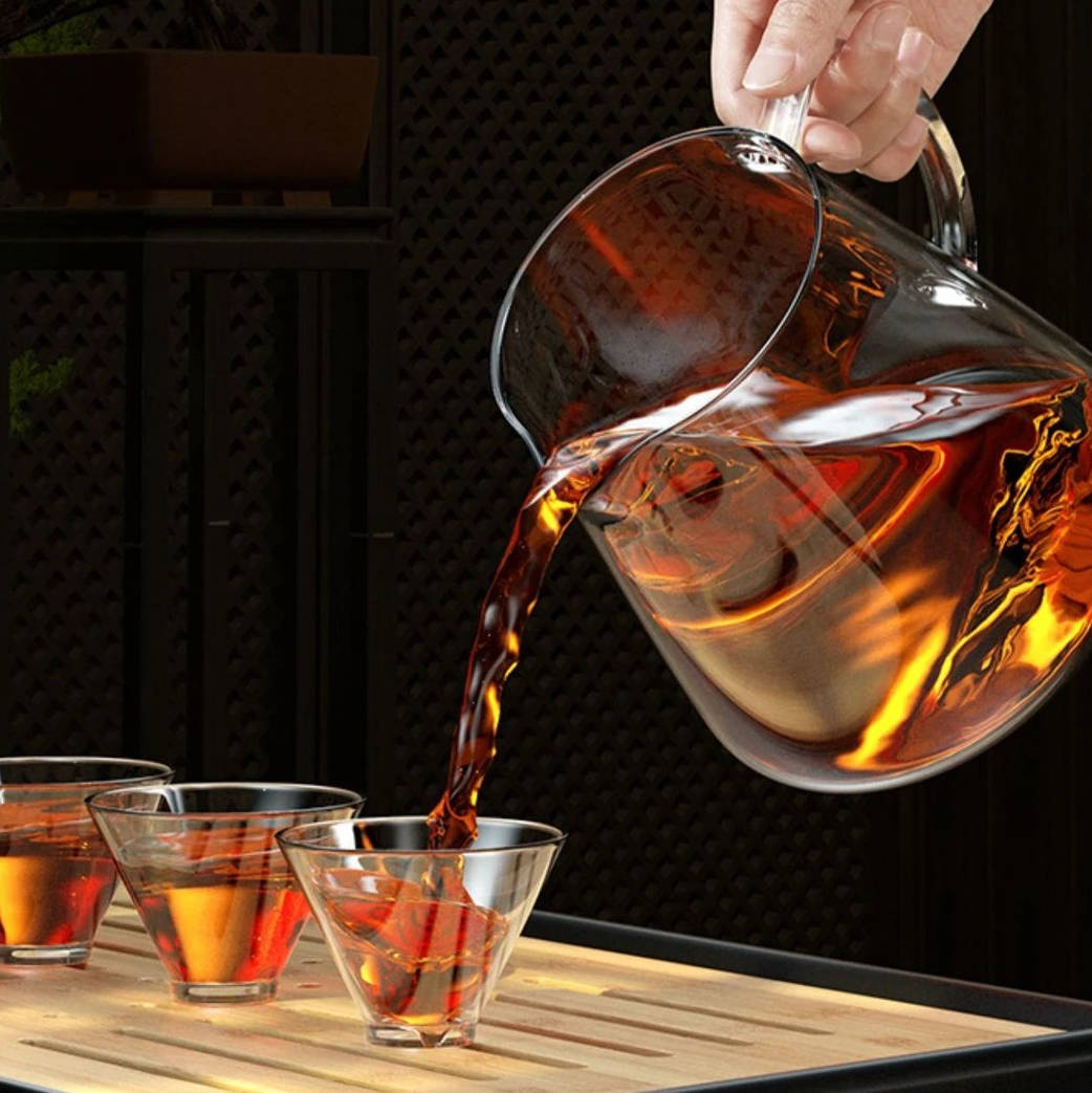 Heat-Resistant Glass Teapot | Borosilicate Tea Pot with Infuser