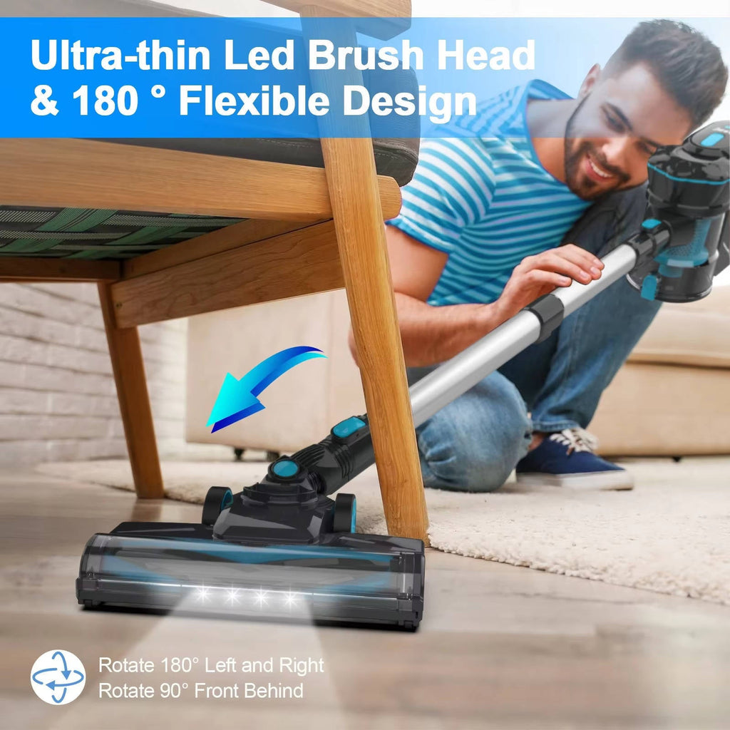 Cordless Home Vacuum Cleaner | Lightweight Stick Vac for All Floors