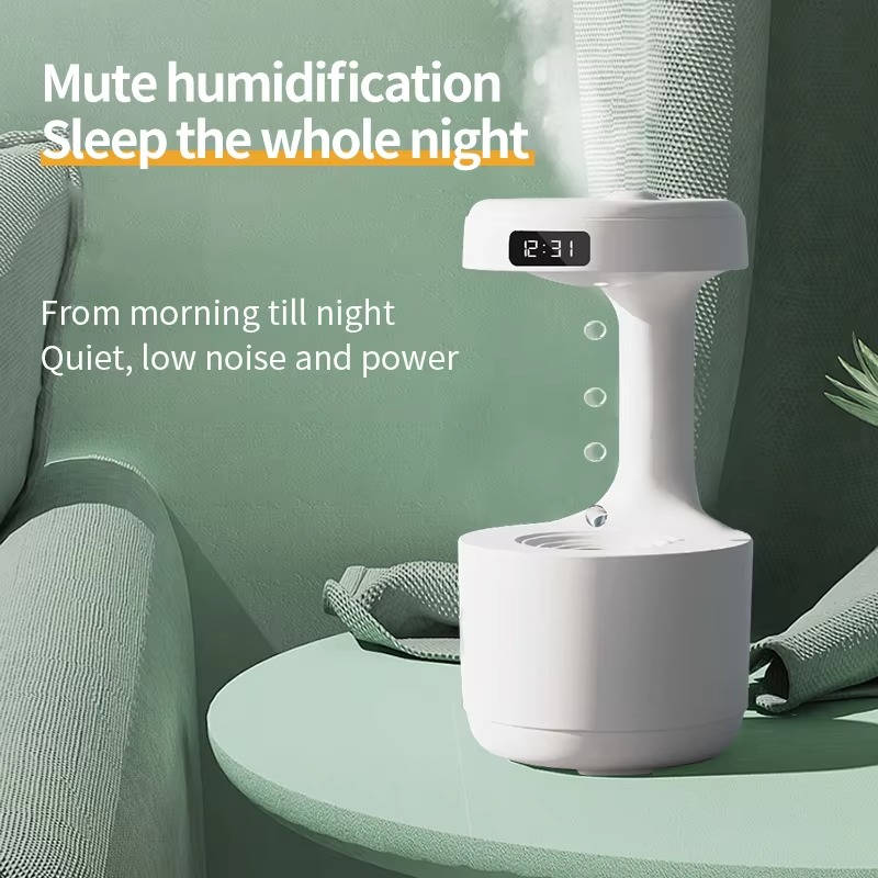 Small Humidifier | Compact USB Cool Mist Humidifier for Desk & Bedroom