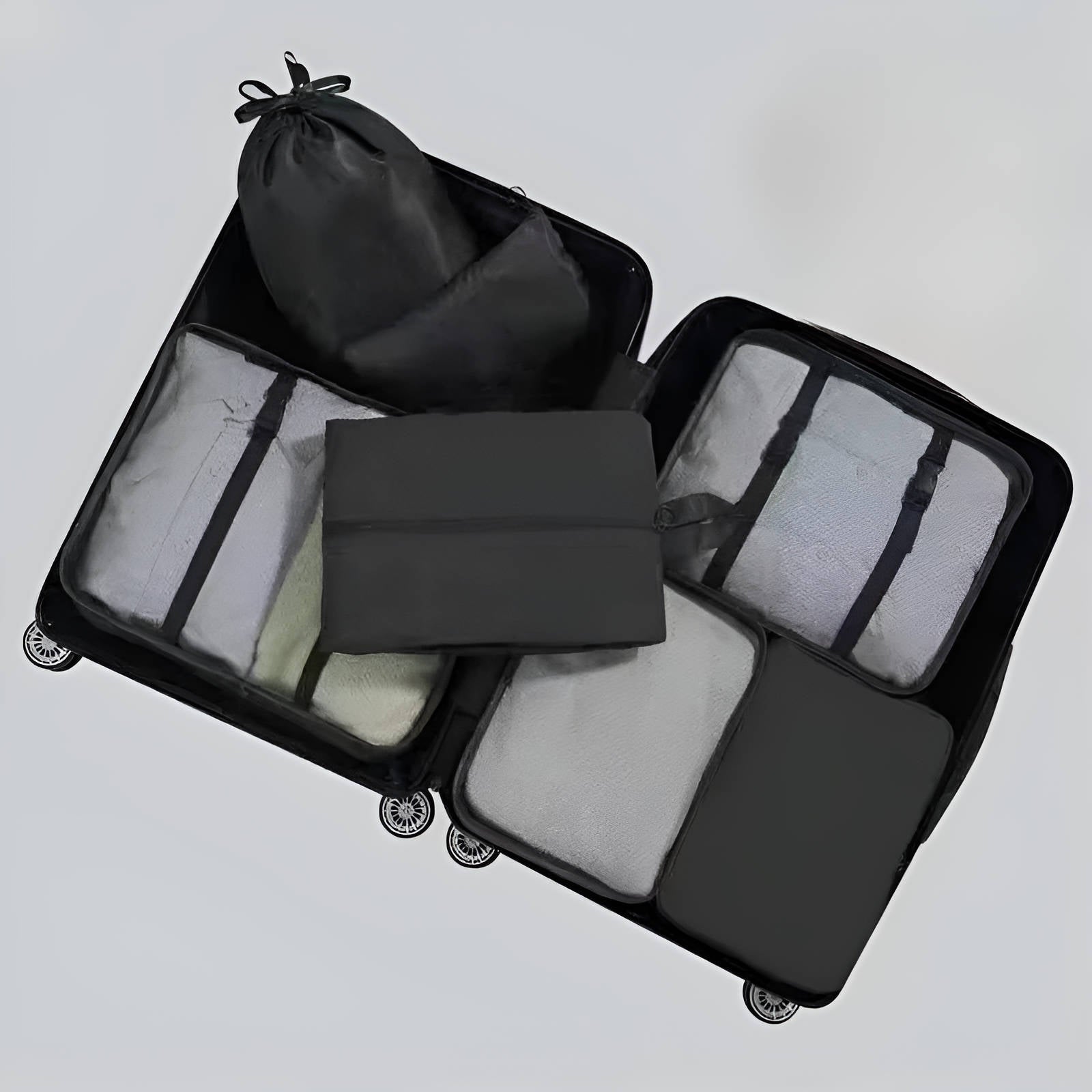 Packing Cubes for Travel | 7-Piece Luggage Organizer Set