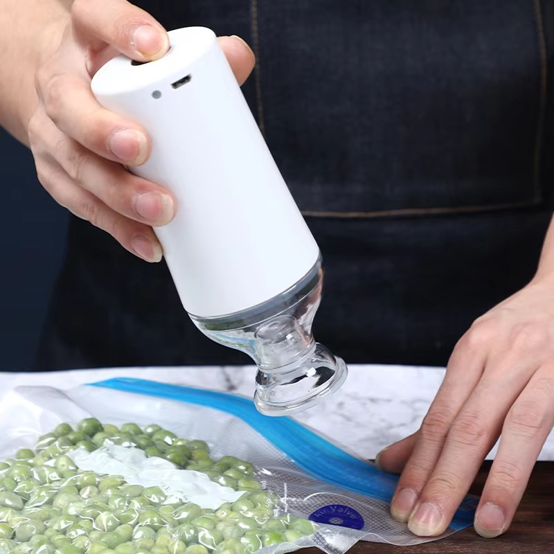 Compact Food Vacuum Sealer | Portable Bag Sealer for Food Freshness