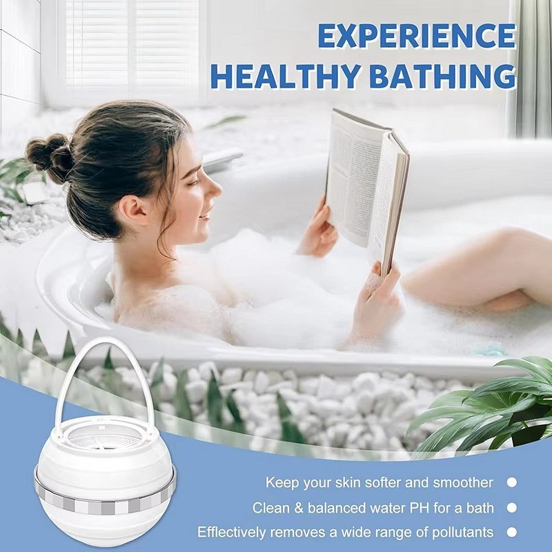 Bath Water Filter for Tub | Chlorine & Contaminant Removal Filter