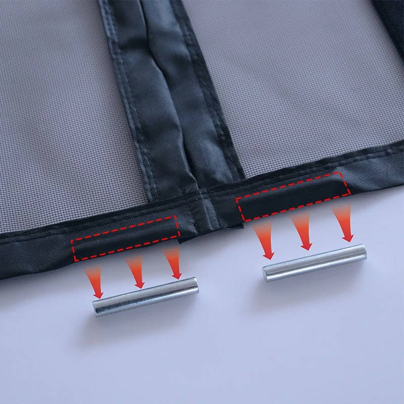 Magnetic Screen Door | Custom Sizes, Hands-Free Mesh Door Curtain