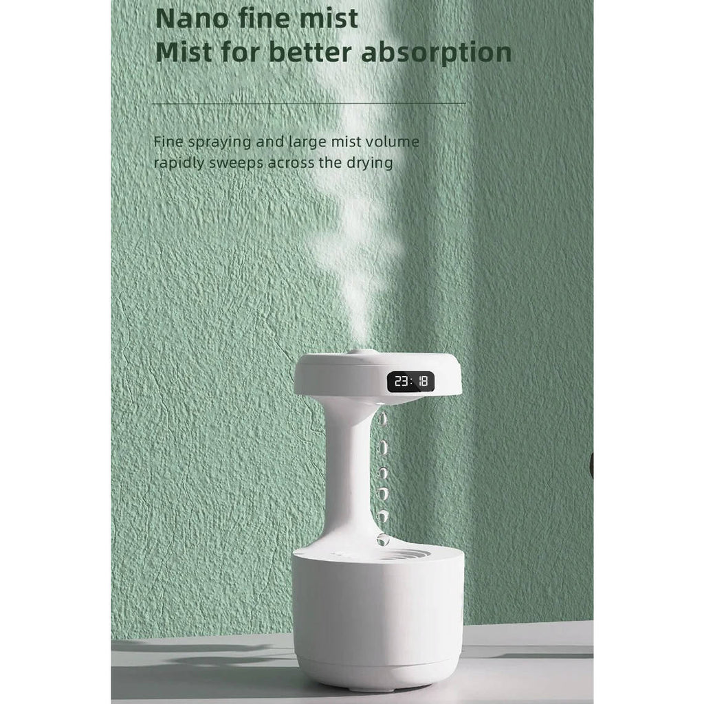 Small Humidifier | Compact USB Cool Mist Humidifier for Desk & Bedroom
