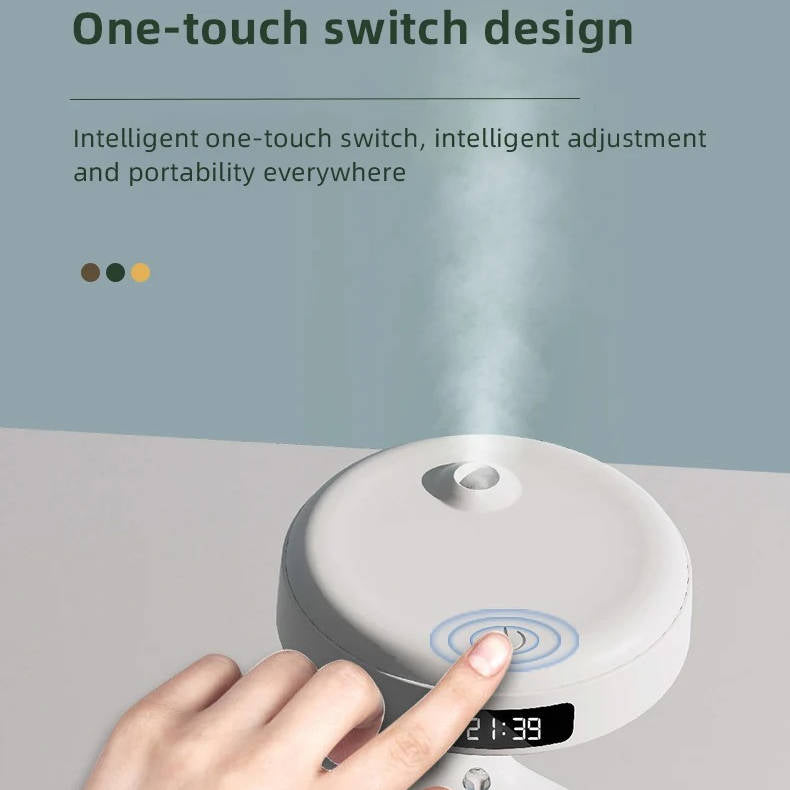 Small Humidifier | Compact USB Cool Mist Humidifier for Desk & Bedroom