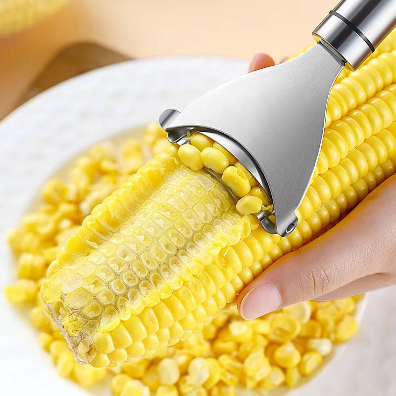 Corn Peeler Tool | Super Fast Manual Corn Stripper for Fresh Corn