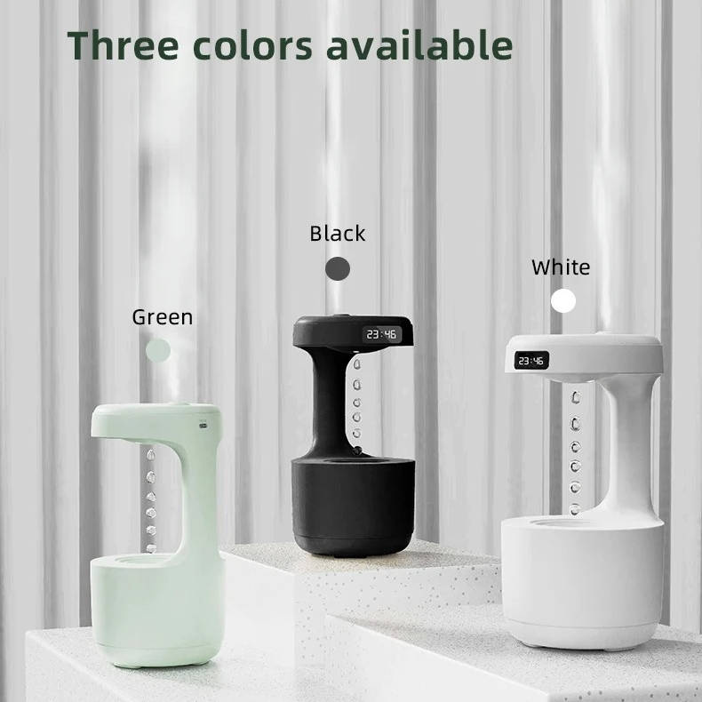 Small Humidifier | Compact USB Cool Mist Humidifier for Desk & Bedroom
