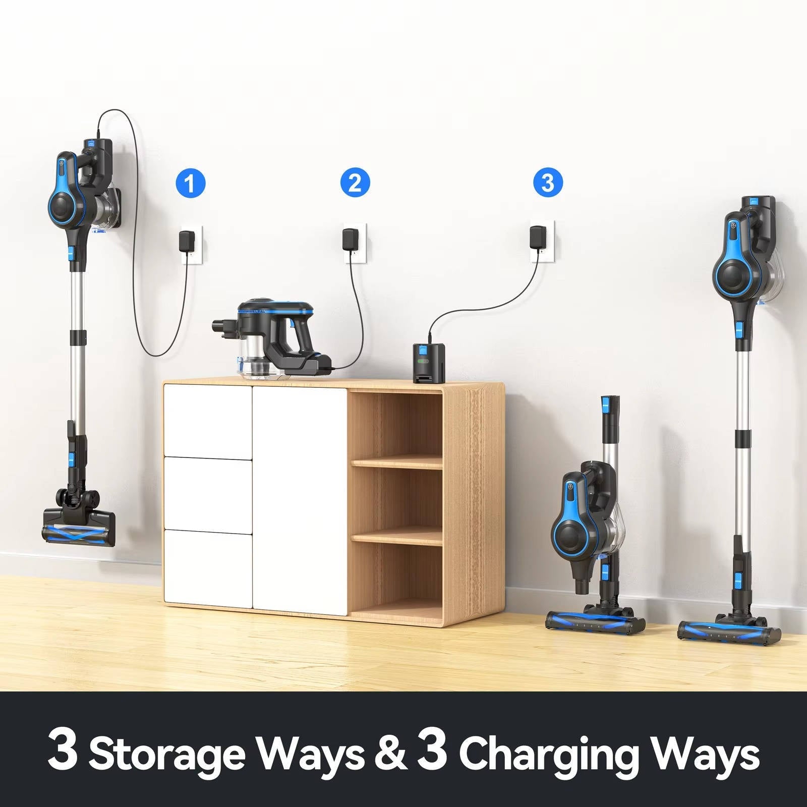 Cordless Home Vacuum Cleaner | Lightweight Stick Vac for All Floors
