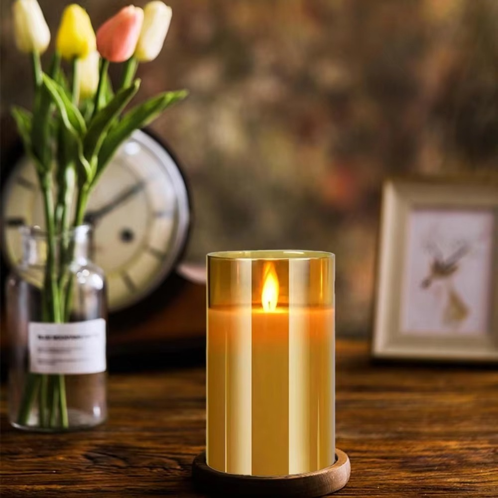 Flameless Candles with Remote | Realistic LED Flickering Candle Set