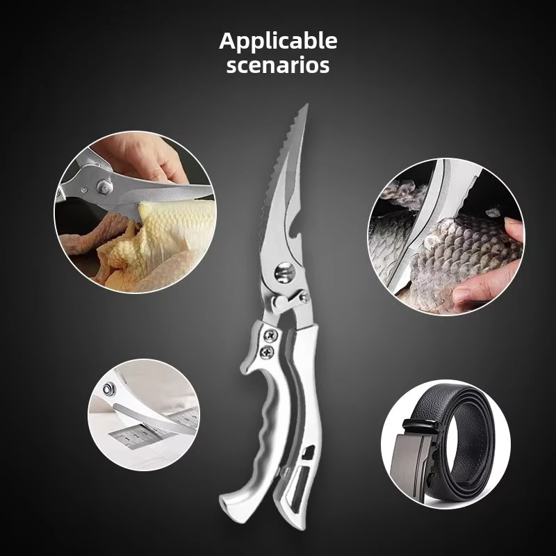 Chicken Shears | Heavy-Duty Kitchen Poultry Scissors
