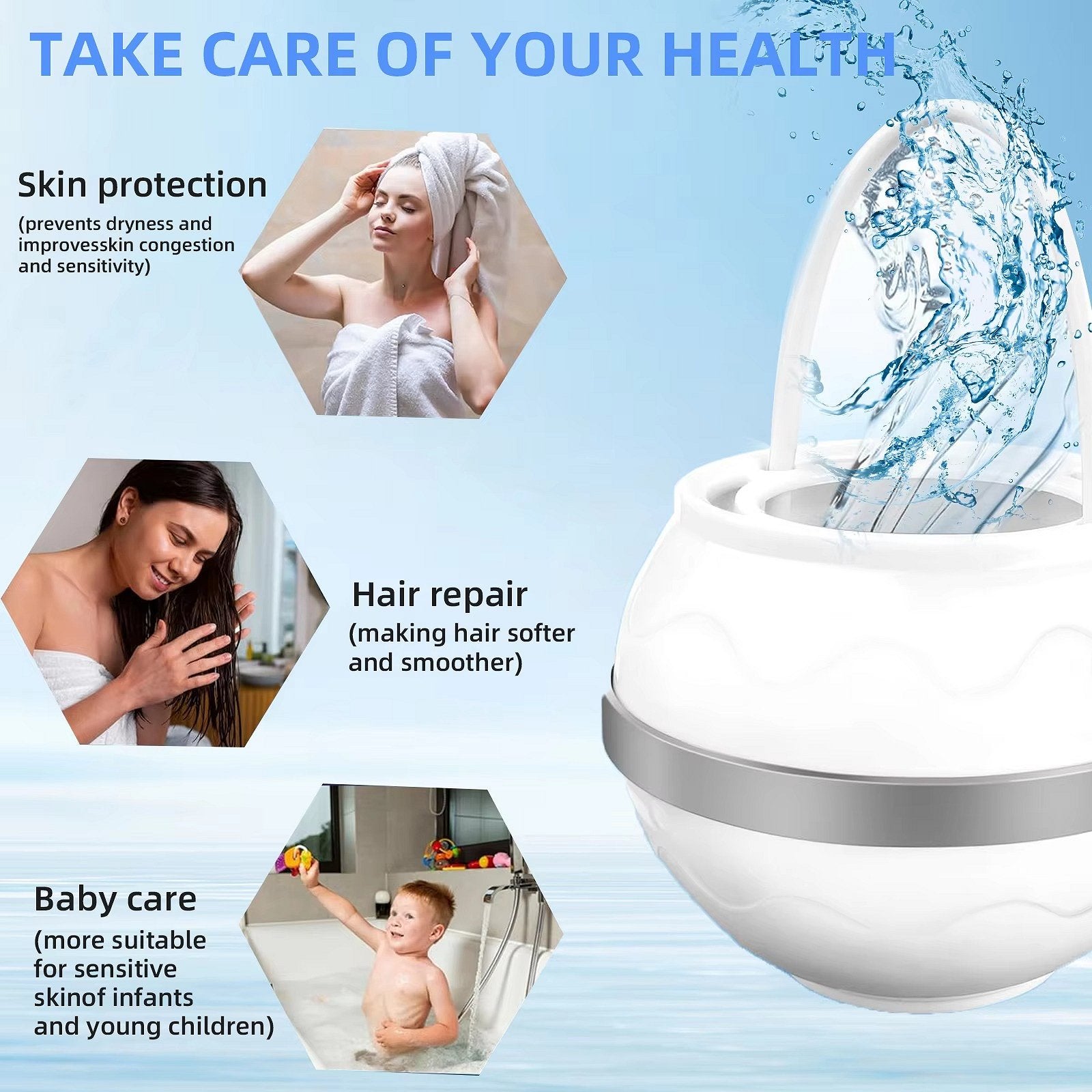 Bath Water Filter for Tub | Chlorine & Contaminant Removal Filter