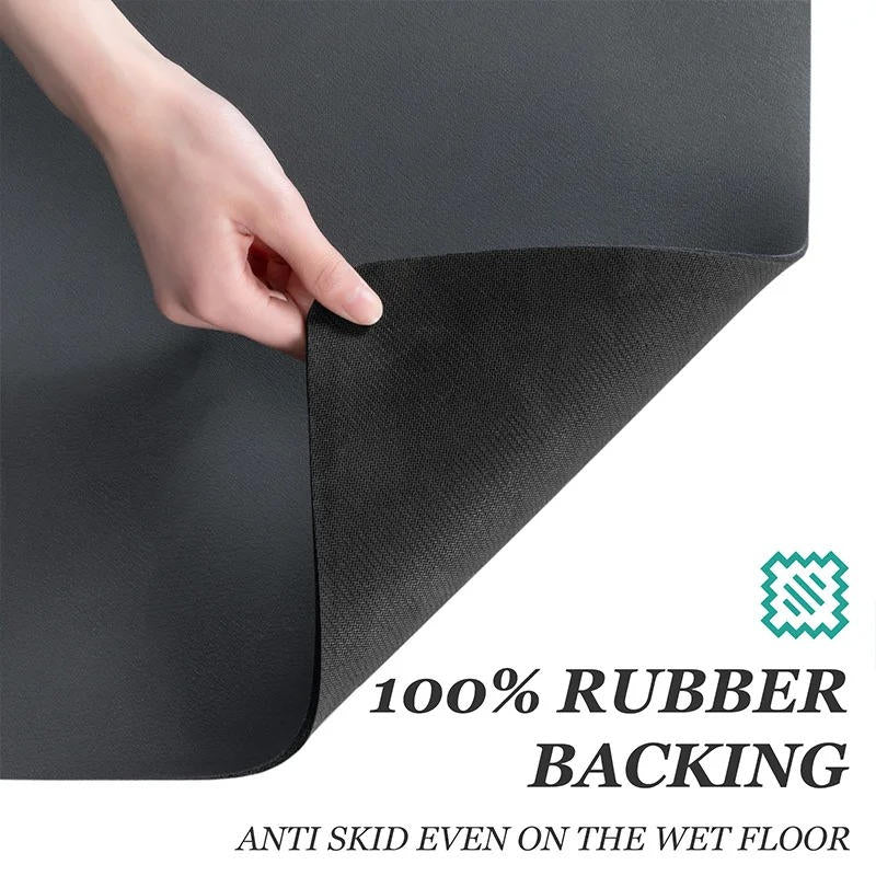 Super Absorbent Dish Drying Mat | Microfiber Countertop Drying Pad