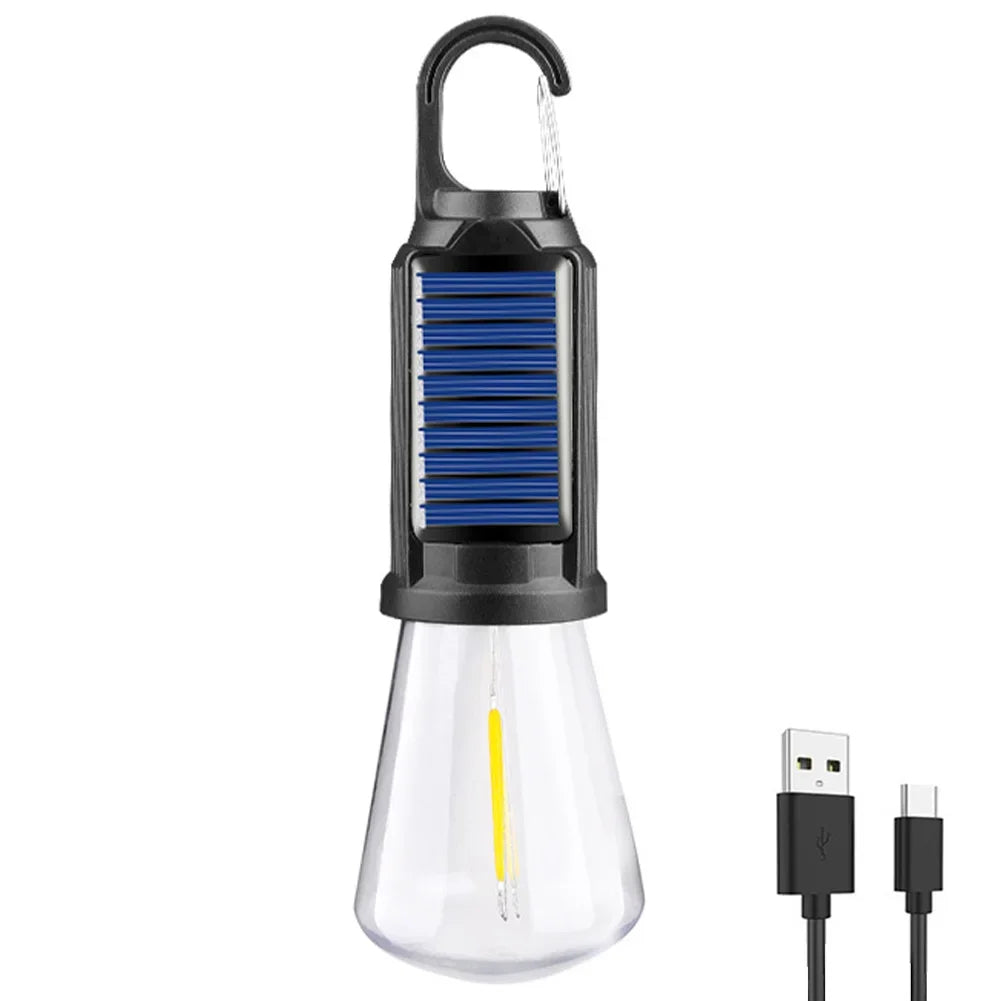 Solar Camping Light | Rechargeable Hooked LED Tent Light