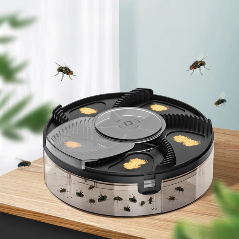 Automatic Fly Catcher | Electric Fly Trap with UV Light Bait