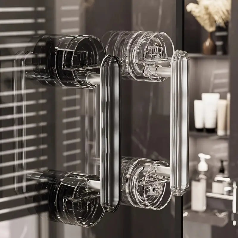 Suction Cup Door Handle | No-Drill Portable Grip for Glass and Smooth Surfaces