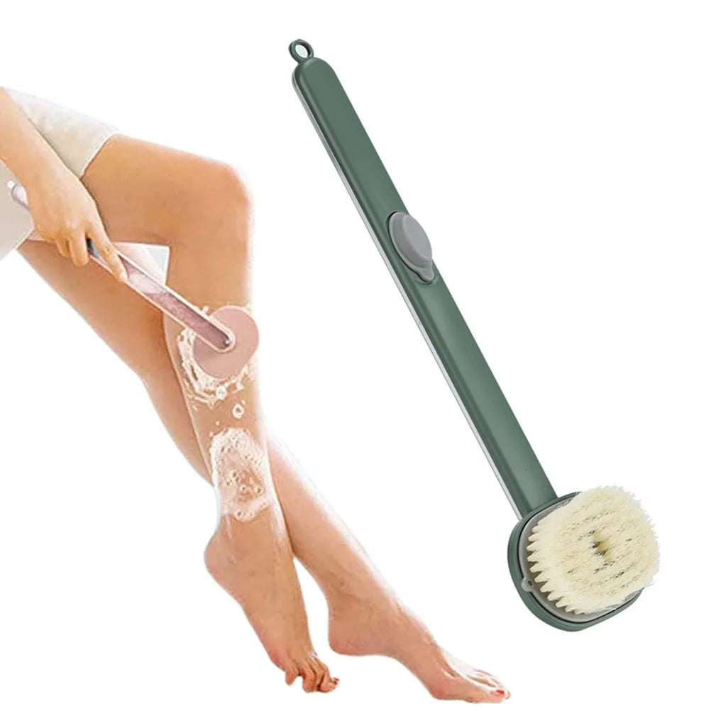 Long Handle Back Scrubber for Shower | Exfoliating Bath Brush