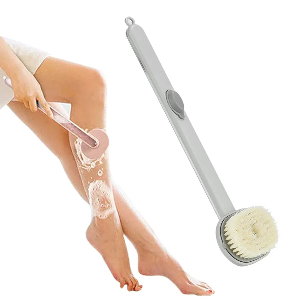 Long Handle Back Scrubber for Shower | Exfoliating Bath Brush