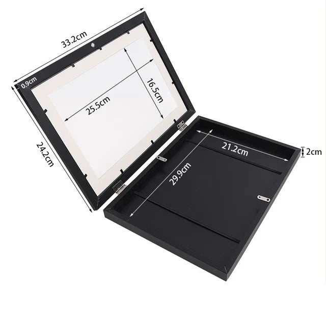 Kids Art Frame | Rotating Picture Display for 150 Drawings & Artworks