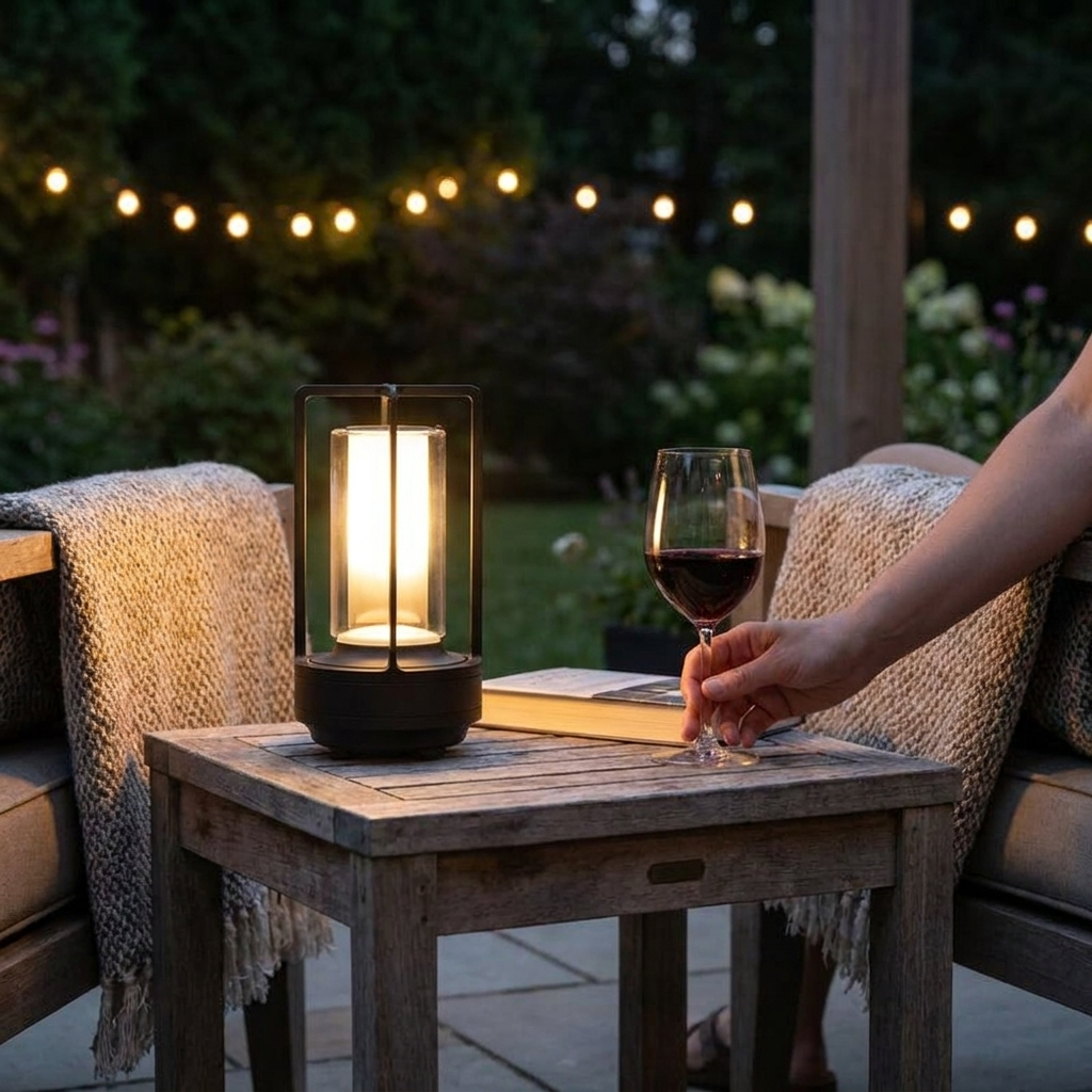 Modern Cordless Nordic Table Lamp lifestyle