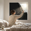 Adhesive Blackout Sun Blocking Window Cover lifestyle