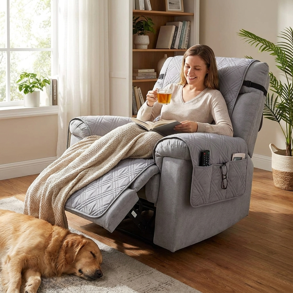 Waterproof Recliner Chair Covers lifestyle