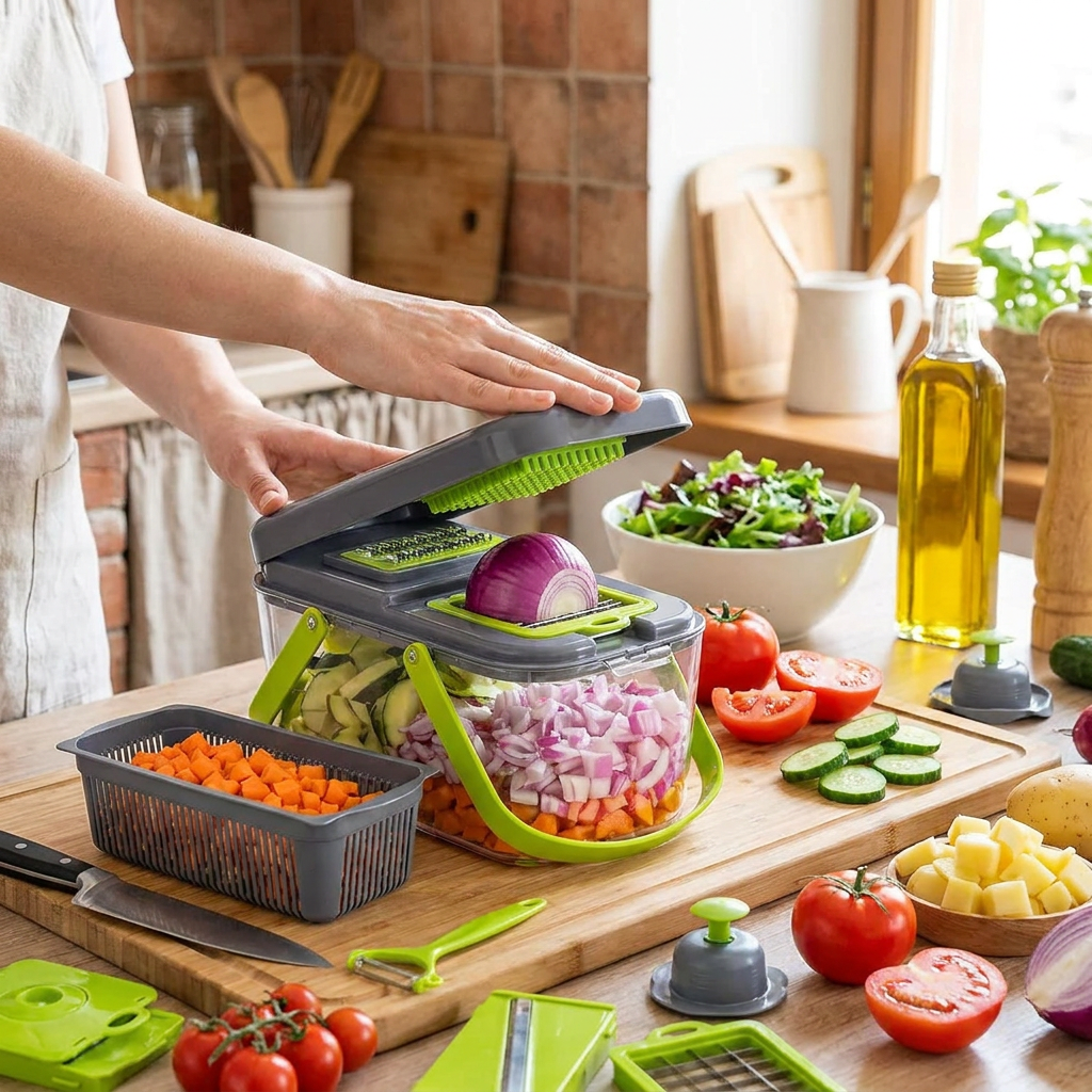 18-In-1 Vegetable Slicer lifestyle