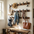 Minimalist Wall-Mounted Coat Hook lifestyle