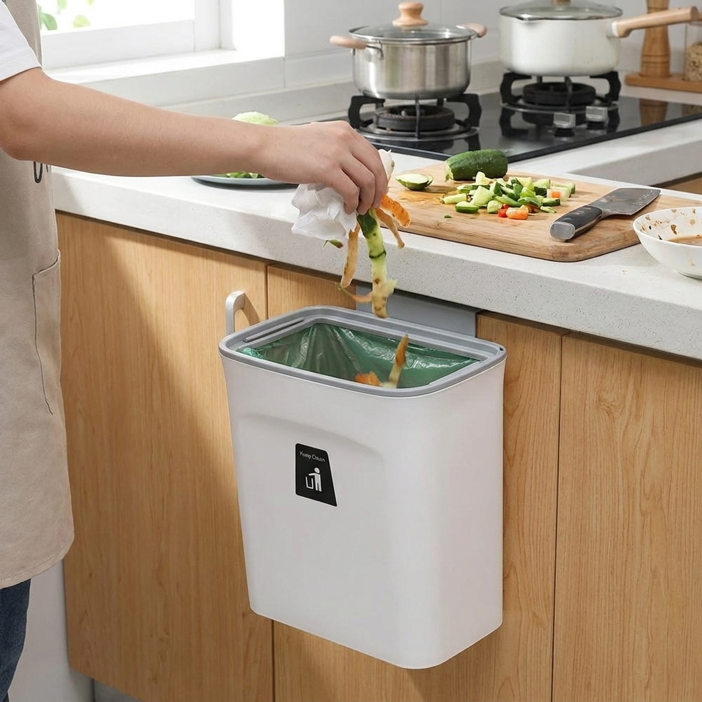 2.4 Gallon Kitchen Compost Bin lifestyle
