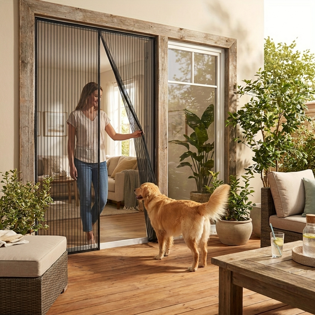 Magnetic Screen Door lifestyle