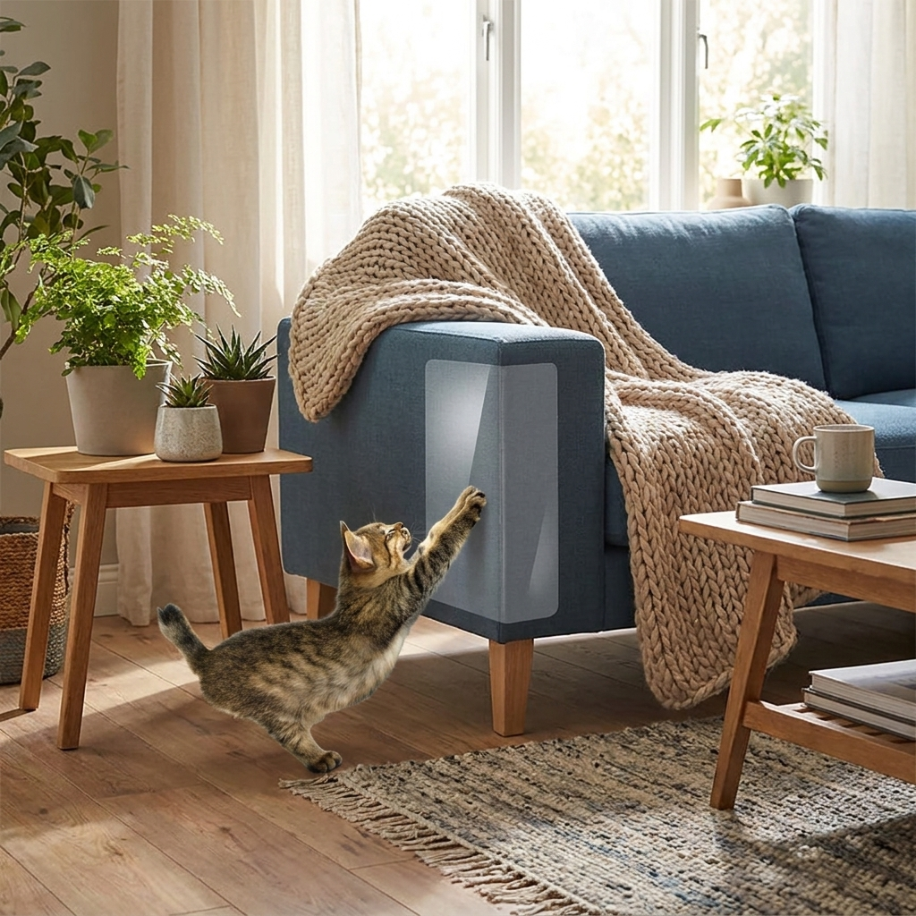 Cat Furniture Scratch Protector lifestyle