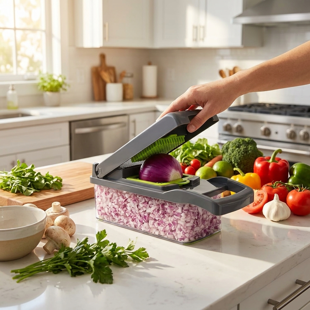 Multifunctional Vegetable Chopper lifestyle