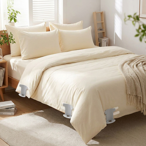 Adjustable Bed Clips for Sheets lifestyle