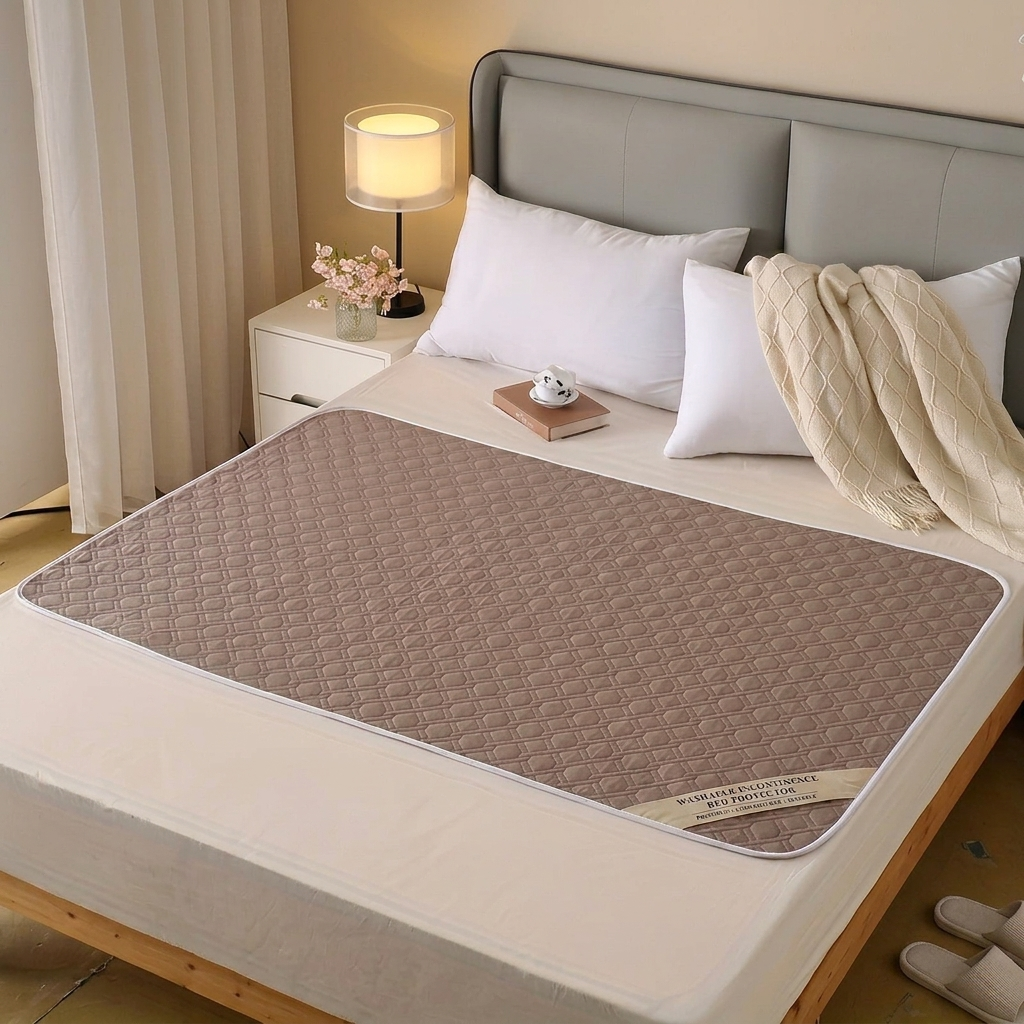 Washable Incontinence Bed Protector lifestyle