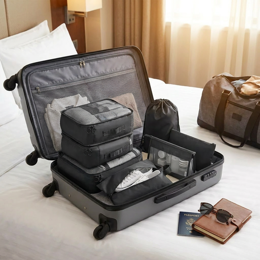 7 Set Packing Cubes For Travel lifestyle