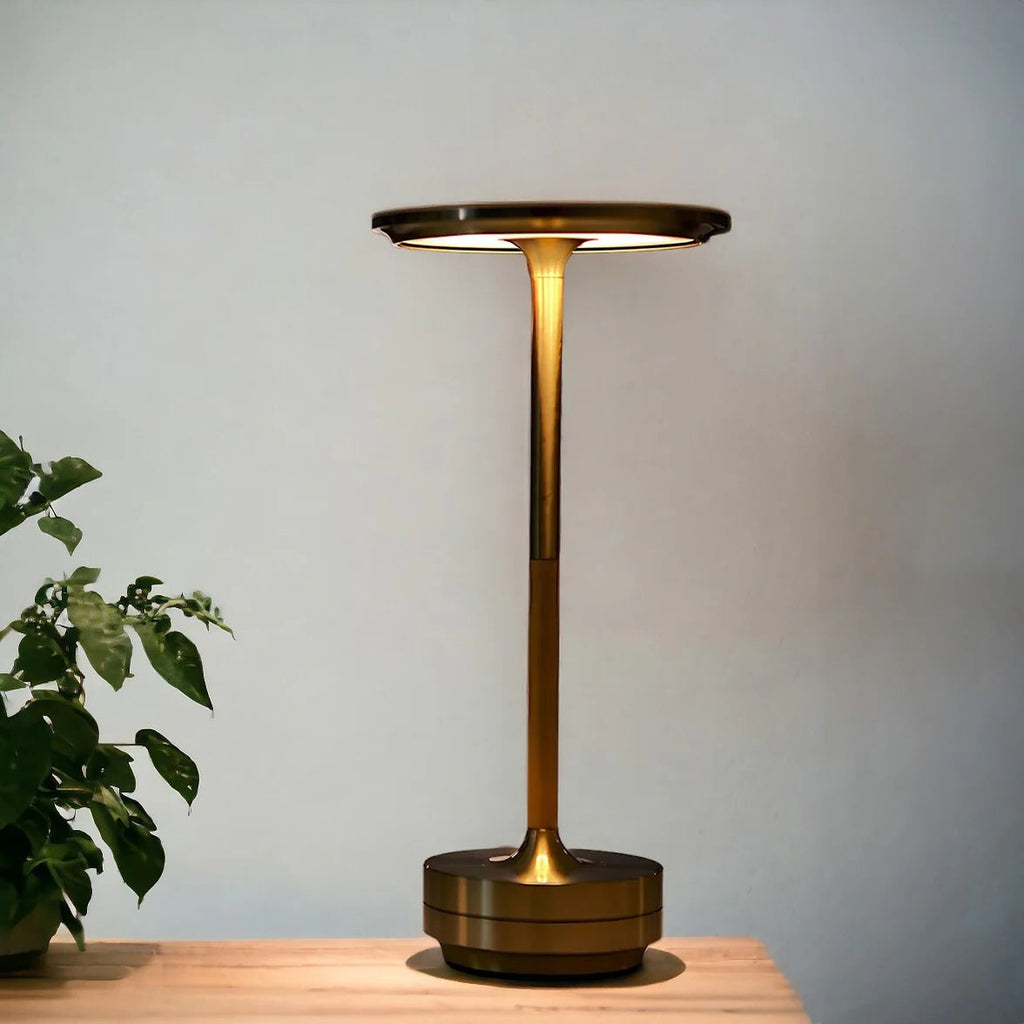 Cordless Nordic Table Lamp | Touch Control, Rechargeable LED