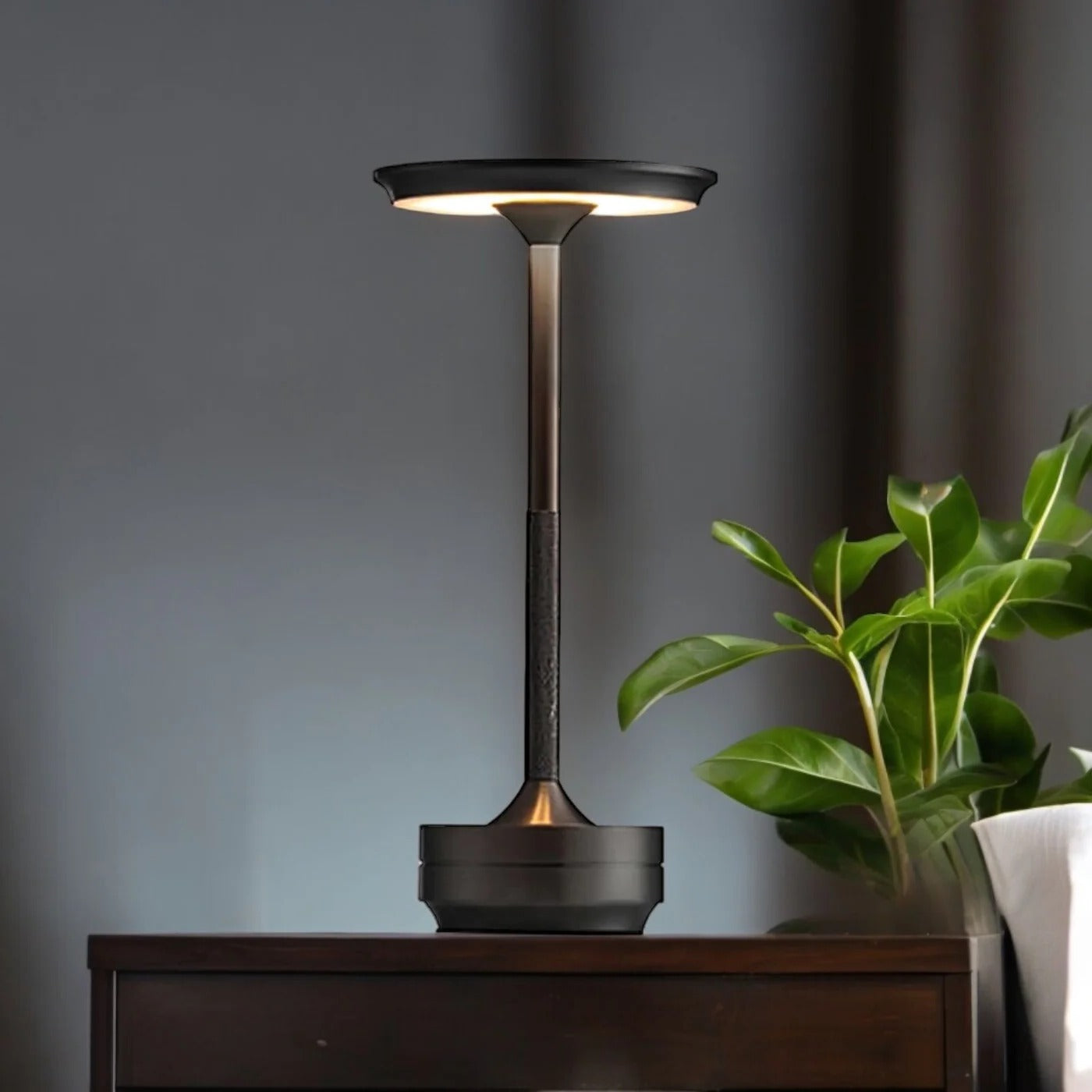 Cordless Nordic Table Lamp | Touch Control, Rechargeable LED