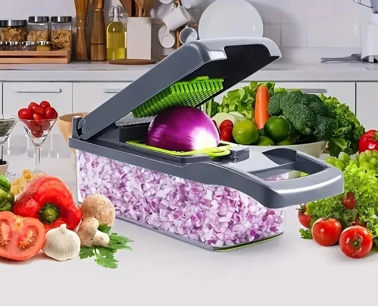 Multifunctional Vegetable Chopper | Pull-String Food Processor