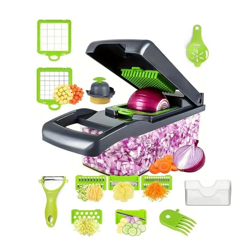Multifunctional Vegetable Chopper | Pull-String Food Processor