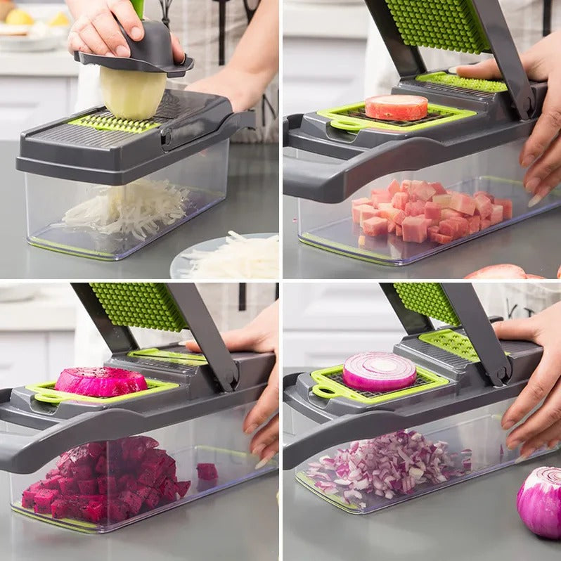 Multifunctional Vegetable Chopper | Pull-String Food Processor