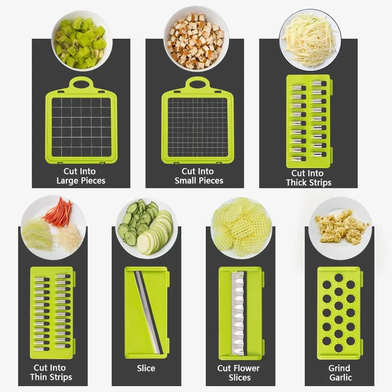 Multifunctional Vegetable Chopper | Pull-String Food Processor