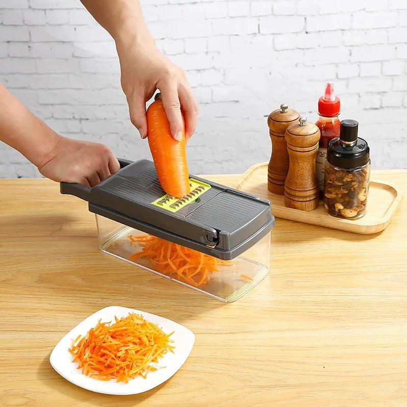 Multifunctional Vegetable Chopper | Pull-String Food Processor