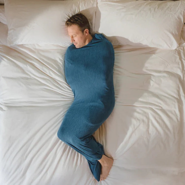 Adult Swaddle Blanket | Ultra-Soft Zip-Up Wearable Weighted Blanket