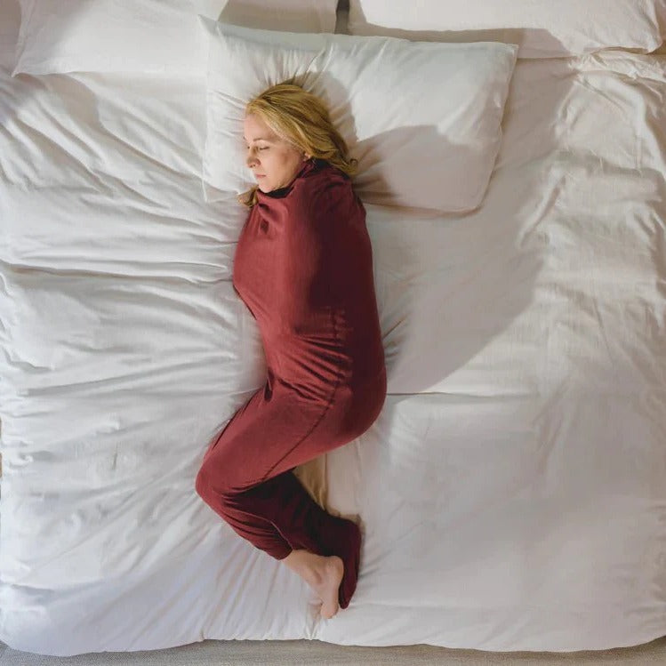 Adult Swaddle Blanket | Ultra-Soft Zip-Up Wearable Weighted Blanket
