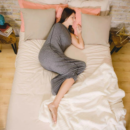 Adult Swaddle Blanket | Ultra-Soft Zip-Up Wearable Weighted Blanket