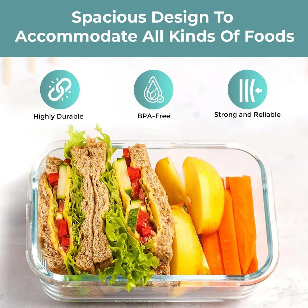 Food Storage Container Set | 35-Piece Airtight Meal Prep Containers