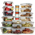 Food Storage Container Set | 35-Piece Airtight Meal Prep Containers