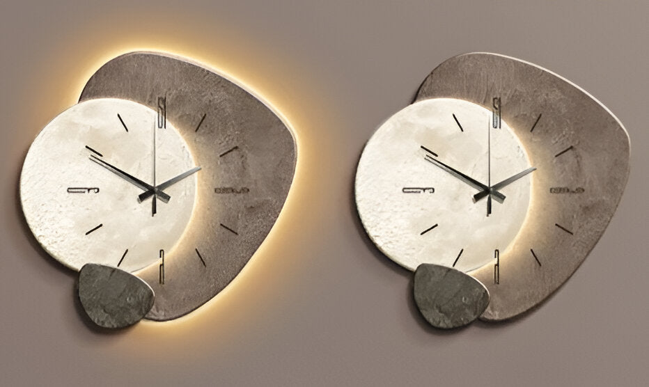 Minimalist Wall Clock | Silent Non-Ticking Modern Wall Clock