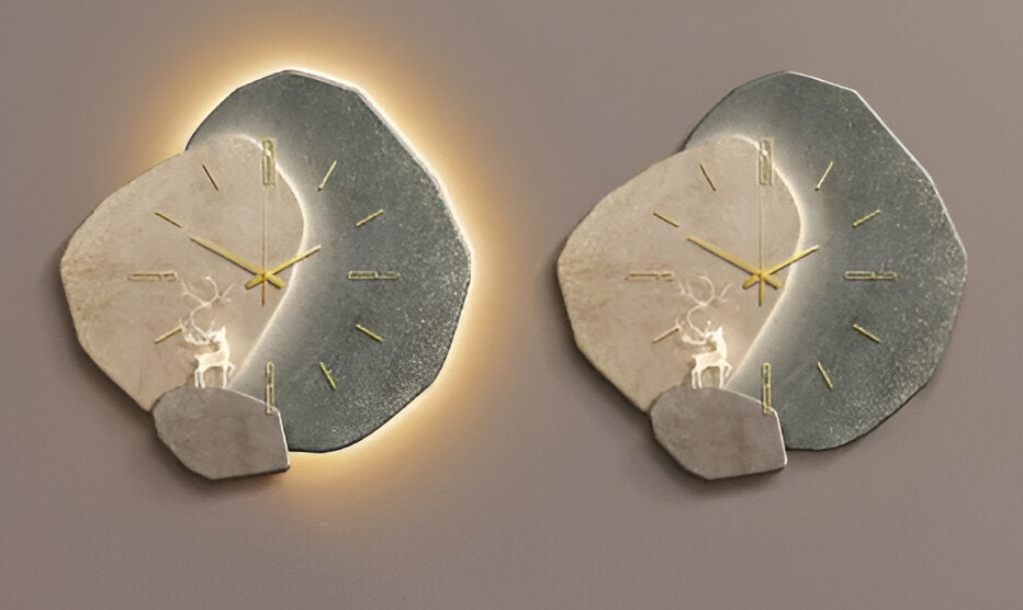 Minimalist Wall Clock | Silent Non-Ticking Modern Wall Clock