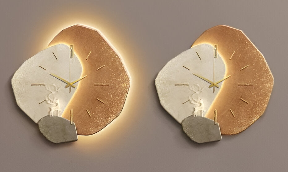 Minimalist Wall Clock | Silent Non-Ticking Modern Wall Clock